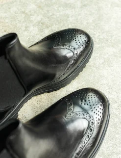 Stivaletti pelle nero