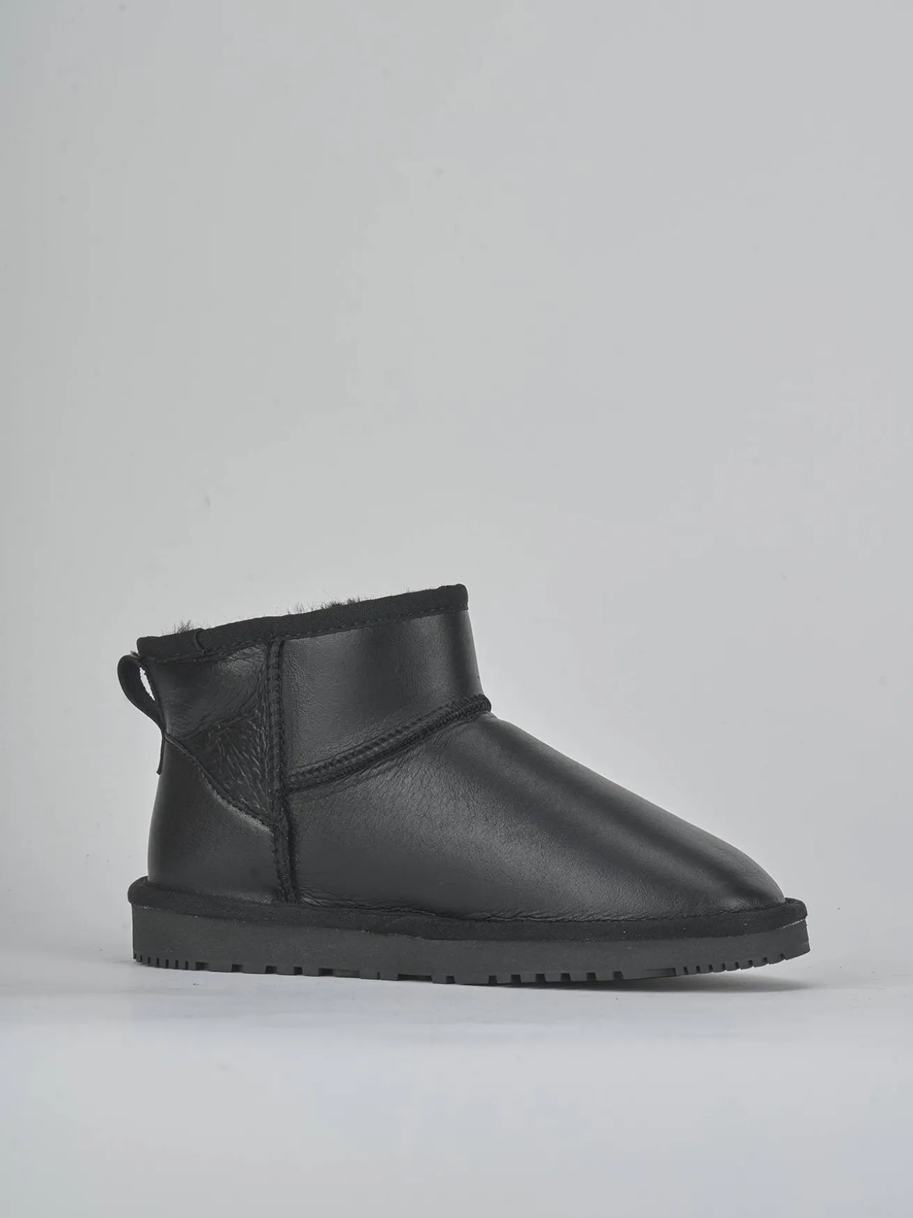 Stivaletti pelle nero