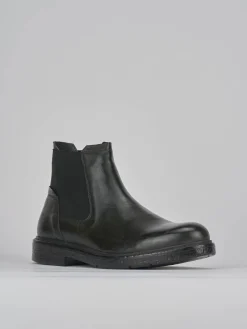 Stivaletti pelle verde