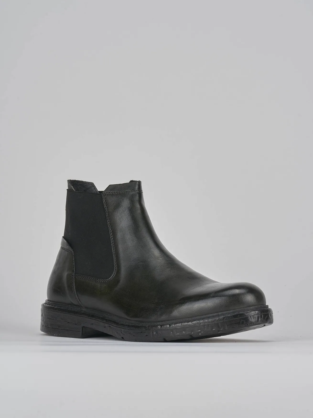 Stivaletti pelle verde