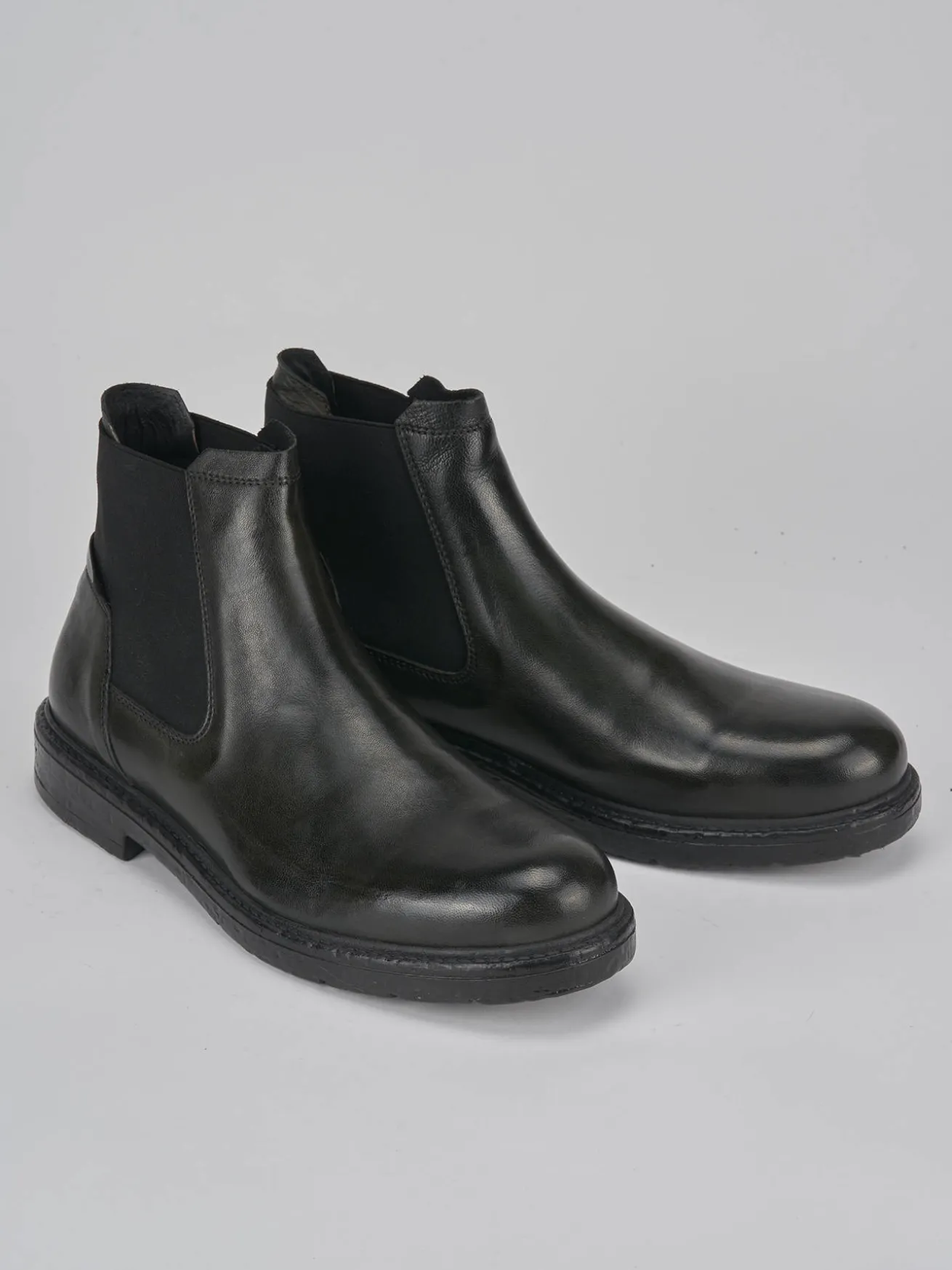 Stivaletti pelle verde