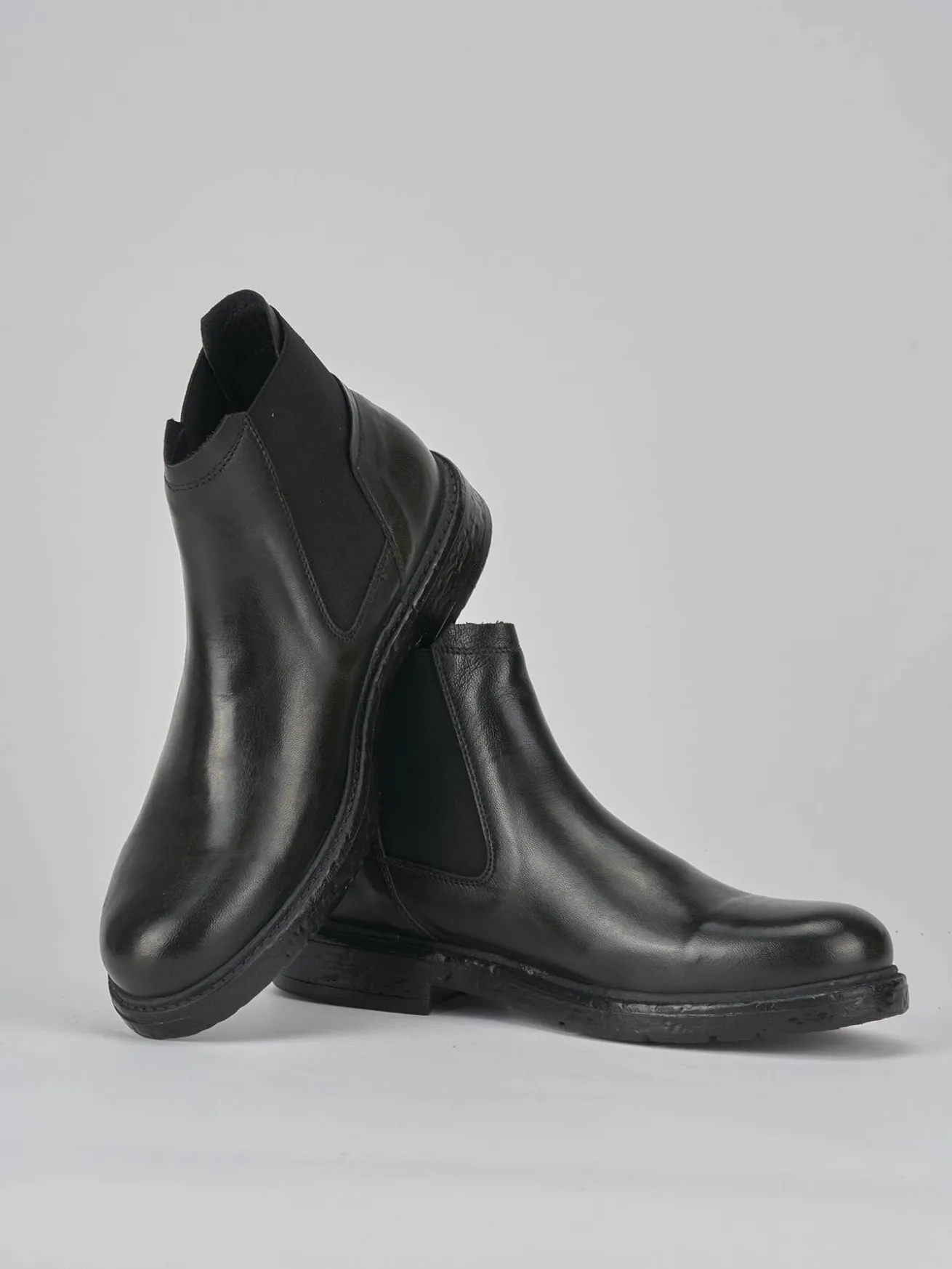 Stivaletti pelle verde