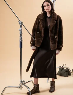 Stivaletti tacco 2cm camoscio multicolor