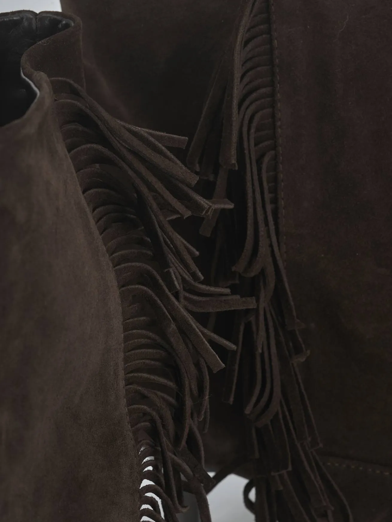 Stivaletti tacco 5cm camoscio testa