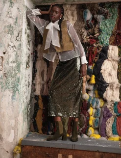 Stivaletti tacco 7cm camoscio verde