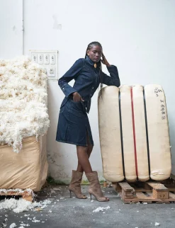 Stivaletti tacco 9cm camoscio beige