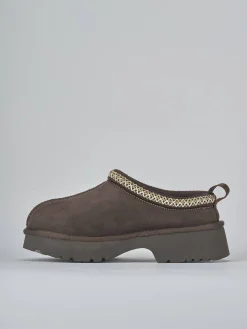 Stivaletti tacco 3cm camoscio testa