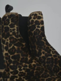 Stivaletti tacco 2cm cavallino multicolor