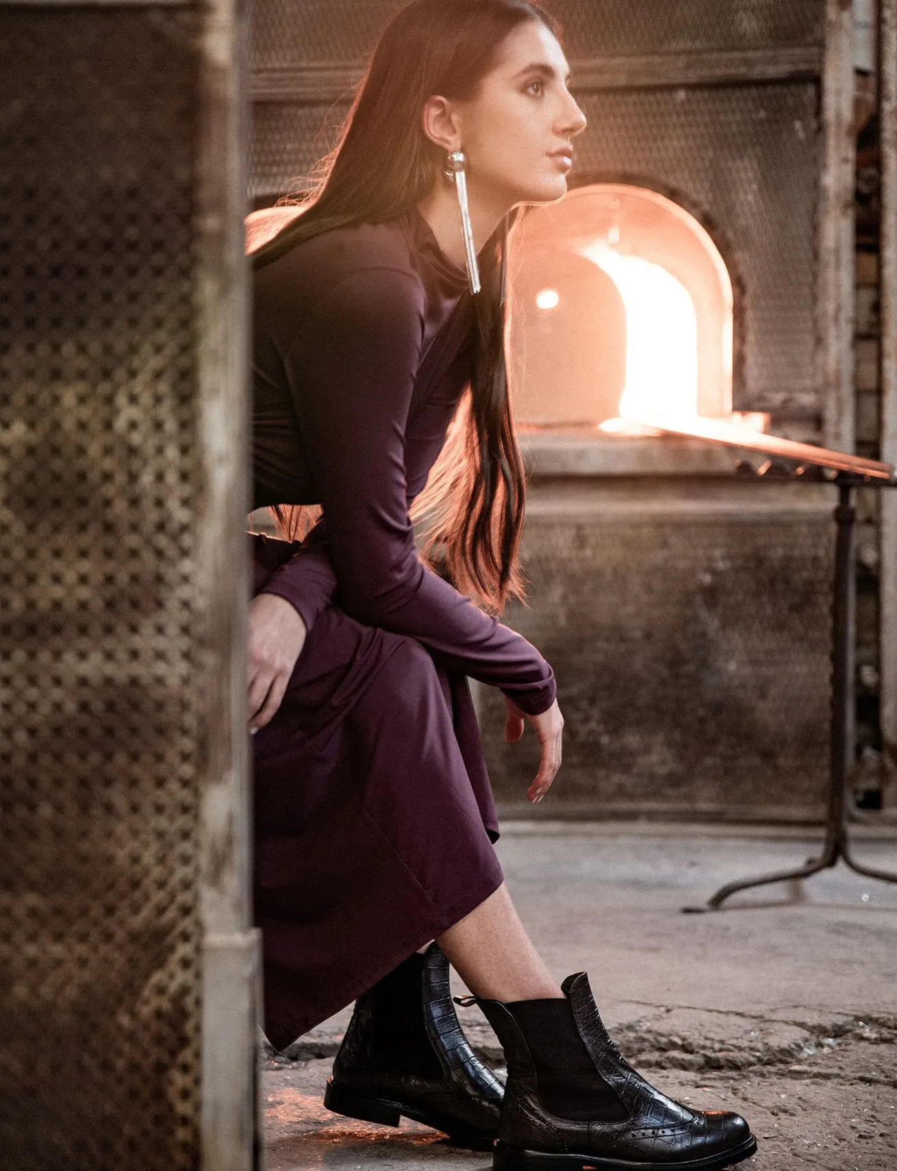 Stivaletti tacco 2cm cocco testa