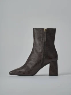 Stivaletti tacco 7cm cocco testa