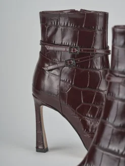 Stivaletti tacco 9cm cocco bordo'