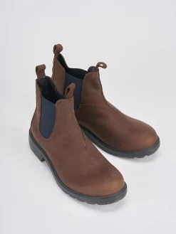 Stivaletti tacco 2cm nabuk testa