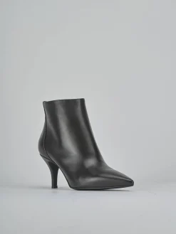 Stivaletti tacco 7cm pelle testa