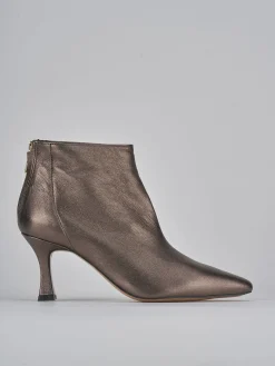 Stivaletti tacco 7cm pelle testa