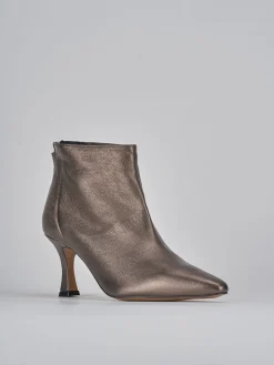 Stivaletti tacco 7cm pelle testa