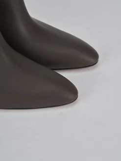 Stivaletti tacco 5cm pelle testa