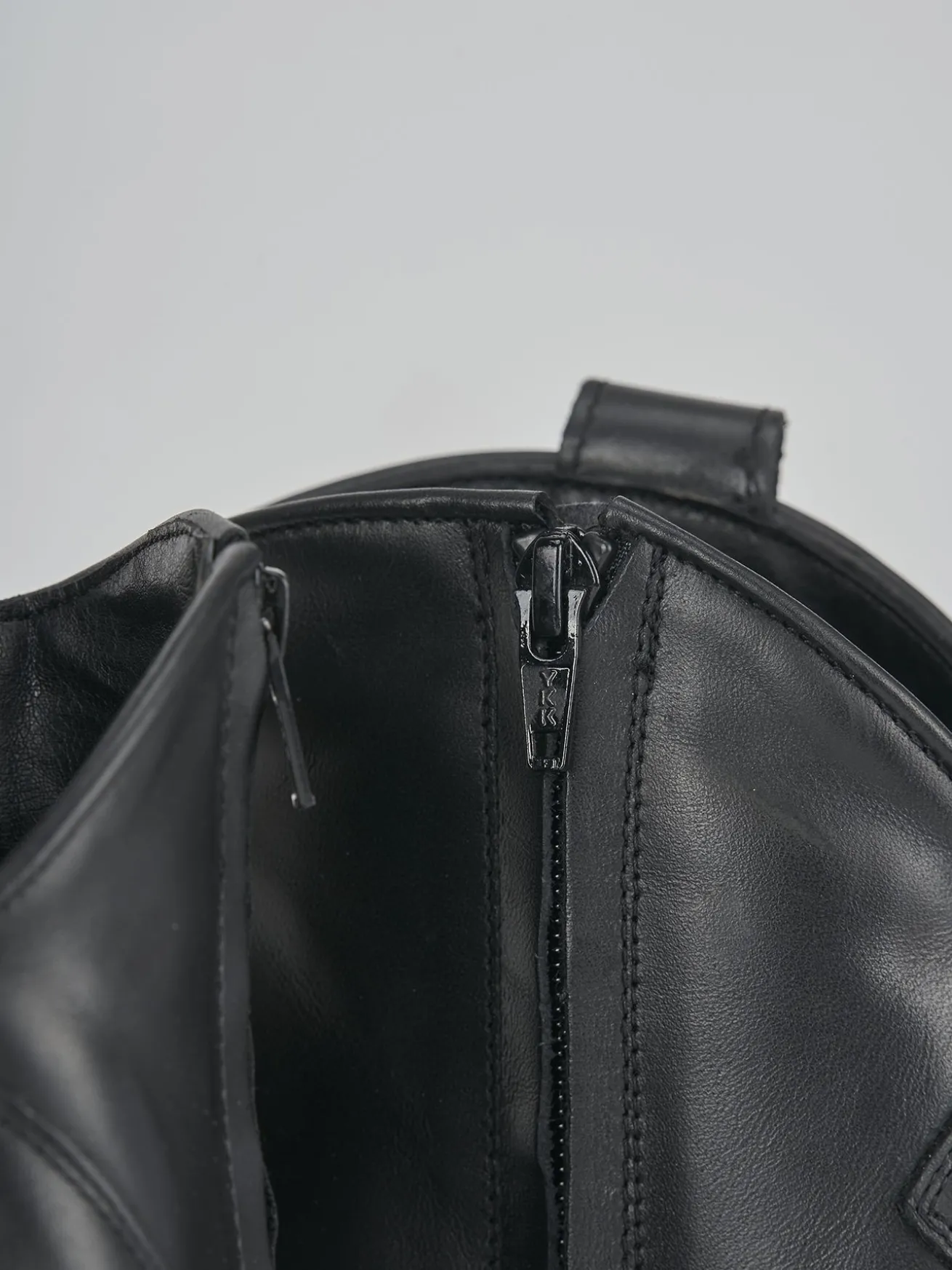 Stivaletti tacco 7cm pelle nero