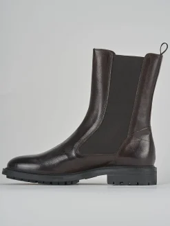 Stivaletti tacco 3cm pelle testa