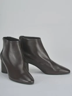 Stivaletti tacco 5cm pelle testa