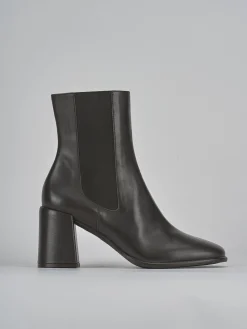 Stivaletti tacco 7cm pelle testa