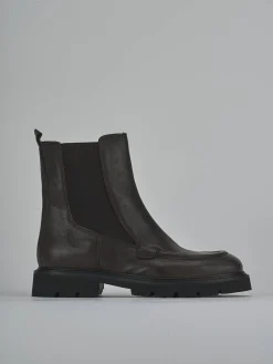 Stivaletti tacco 3cm pelle testa