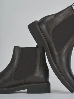 Stivaletti tacco 2cm pelle testa