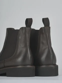 Stivaletti tacco 2cm pelle testa