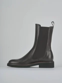 Stivaletti tacco 2cm pelle testa