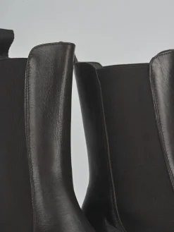 Stivaletti tacco 2cm pelle testa