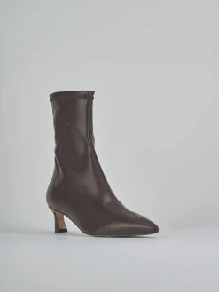 Stivaletti tacco 5cm pelle testa