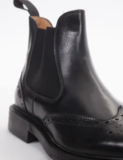 Stivaletto con tacco 3cm nero