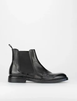 stivaletto tacco 2 cm nero