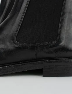 stivaletto tacco 2 cm nero