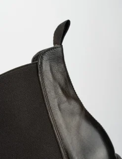 stivaletto tacco 2 cm nero