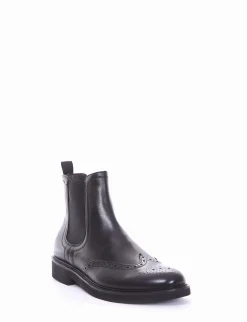 stivaletto tacco 2 cm nero