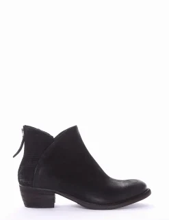stivaletto texano tacco 3 cm nero
