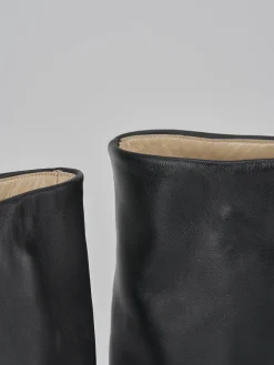 Stivali tacco 11cm pelle nero