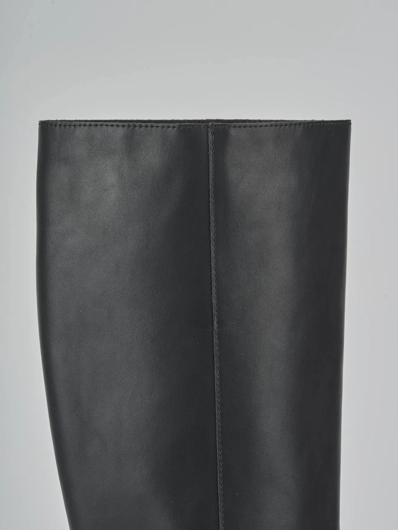 Stivali tacco 9cm pelle nero