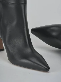 Stivali tacco 8cm pelle nero