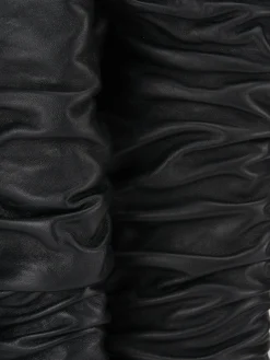 Stivali tacco 9cm pelle nero