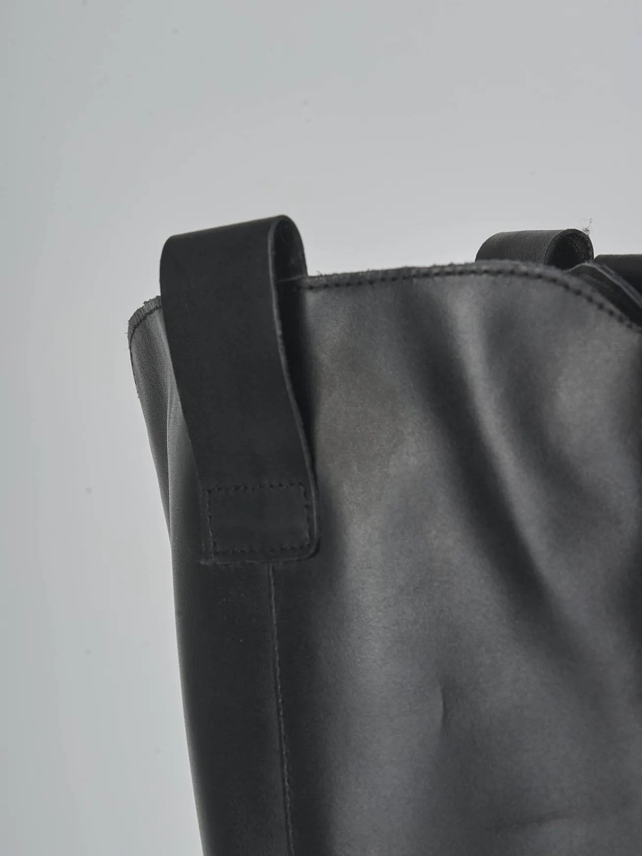 Stivali tacco 4cm pelle nero