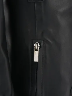 Stivali tacco 4cm pelle nero