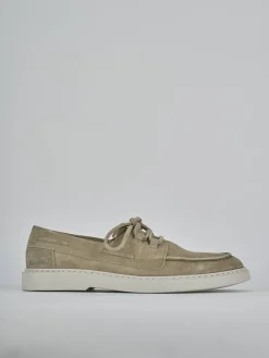 Stringate camoscio beige