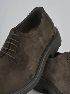 Stringate camoscio testa