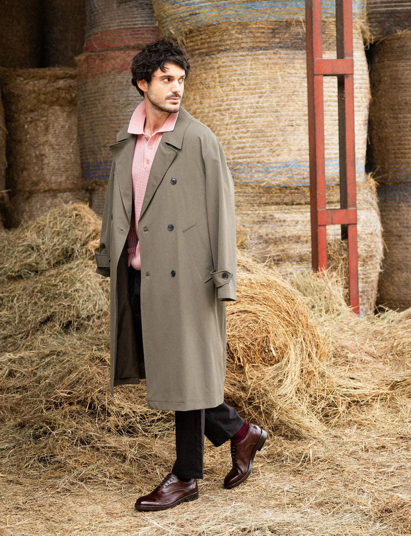 Stringate pelle marrone