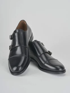 Stringate pelle nero