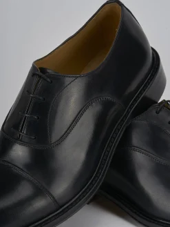 Stringate pelle nero