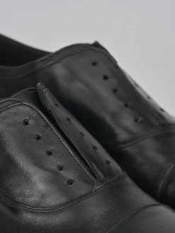 Stringate pelle nero