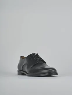 Stringate pelle nero