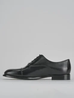 Stringate pelle nero